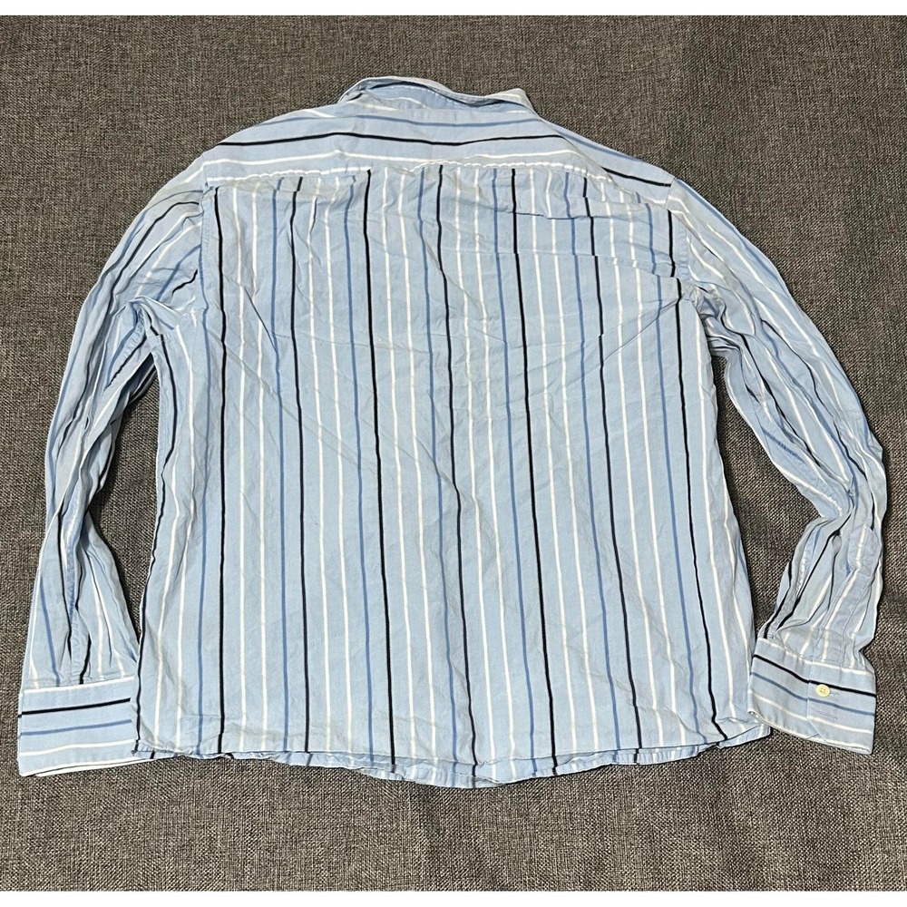 Claiborne Modern Fit Men's Striped Size L Long‎ Sleeve Shirt - Picture 6 of 6